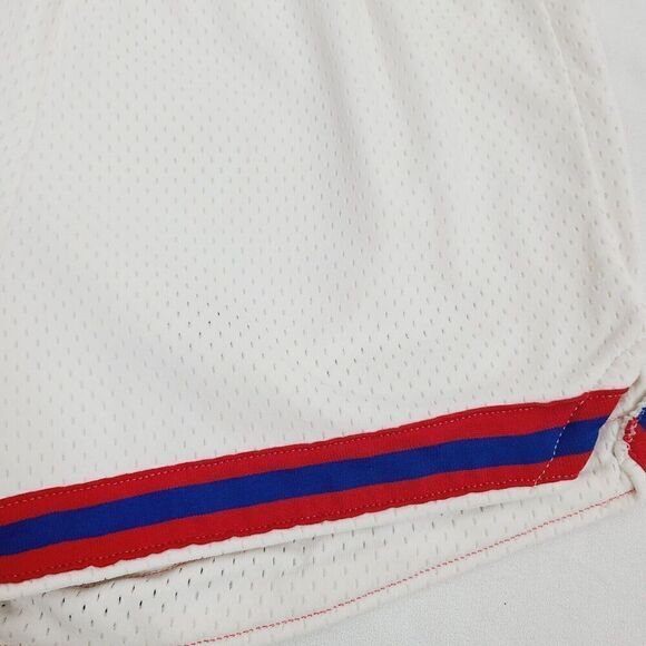 Vintage Rawlings Womens Mesh Shorts Size Small Elastic Waist Pull On White - Picture 3 of 7